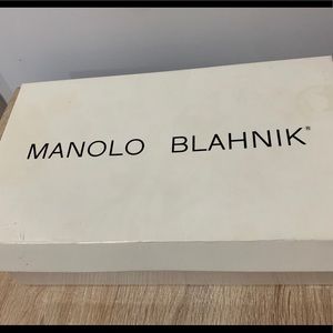 Manila Blahnik Shoes Mary Janes Grey